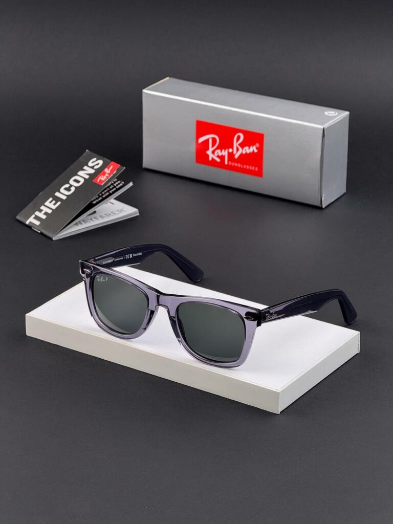 عینک آفتابی ریبن مدل RB2140 wayfarer پلاریزه سایز 50